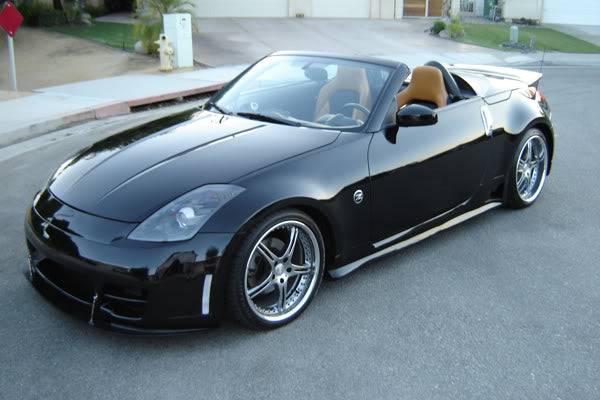 Stillen 350Z Front Splitter Series 2 Fascia Only Painted For 03-08 Nissan 350Z