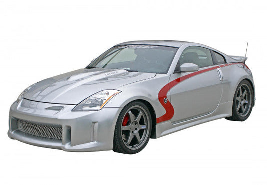 Stillen 350Z Series 2 Side Skirt Passenger Side Unpainted For 03-09 Nissan 350Z