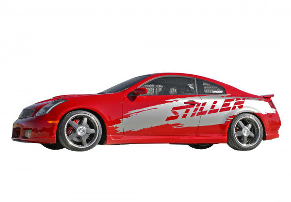 Stillen Infiniti G35 4 Piece Body Kit Unpainted For 03-07 Infiniti G35 Coupe