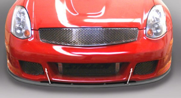 Stillen Infiniti G35 Coupe Splitter Series 2 Fascia Painted For 03-07 Infiniti G35 Coupe