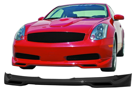 Stillen Infiniti G35 Coupe Front Lip Spoiler Unpainted For 03-07 Infiniti G35 Coupe