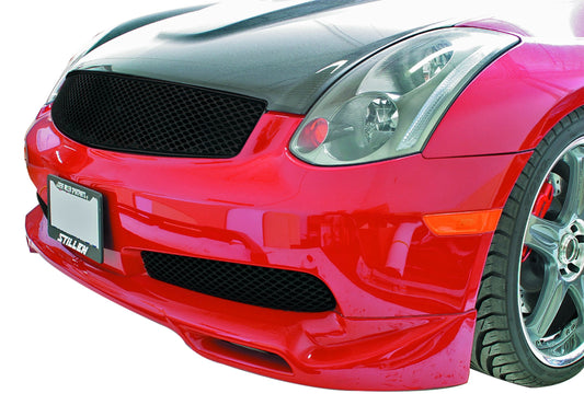 Stillen Infiniti G35 Coupe Front Lip Spoiler Unpainted For 03-07 Infiniti G35 Coupe