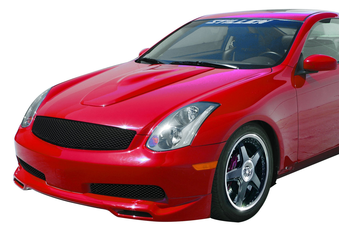Stillen Infiniti G35 Coupe Front Lip Spoiler Unpainted For 03-07 Infiniti G35 Coupe