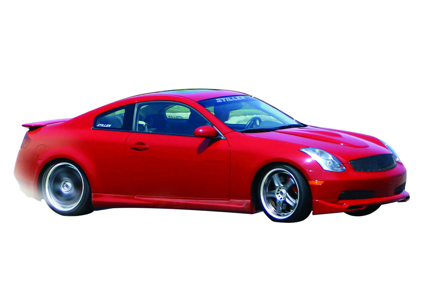 Stillen Infiniti G35 Coupe Front Lip Spoiler Unpainted For 03-07 Infiniti G35 Coupe