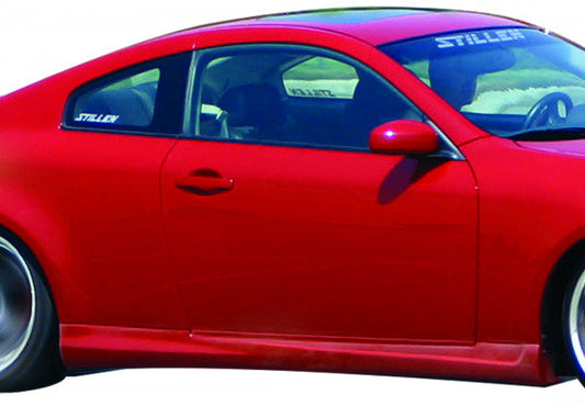 Stillen Infiniti G35 Coupe Side Skirt Driver Side Unpainted For 03-07 Infiniti G35 Coupe