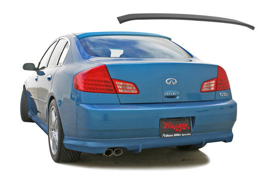 Stillen Infiniti G35 Sedan Roof Spoiler Unpainted For 03-06 Infiniti G35 Sedan