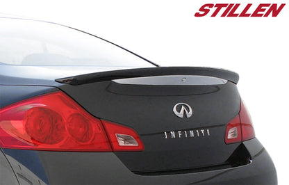 Stillen Infiniti G35 Rear Trunk Spoiler No Backup Camera Unpainted For 07-12 Infiniti G35 Sedan