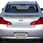 Stillen Infiniti G35 Rear Trunk Spoiler No Backup Camera Unpainted For 07-12 Infiniti G35 Sedan
