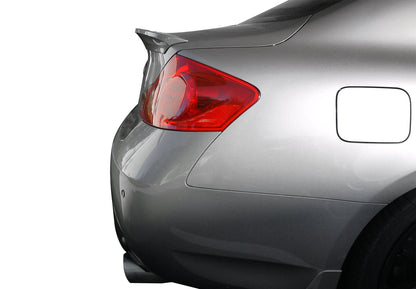 Stillen Infiniti G35 Rear Trunk Spoiler No Backup Camera Unpainted For 07-12 Infiniti G35 Sedan