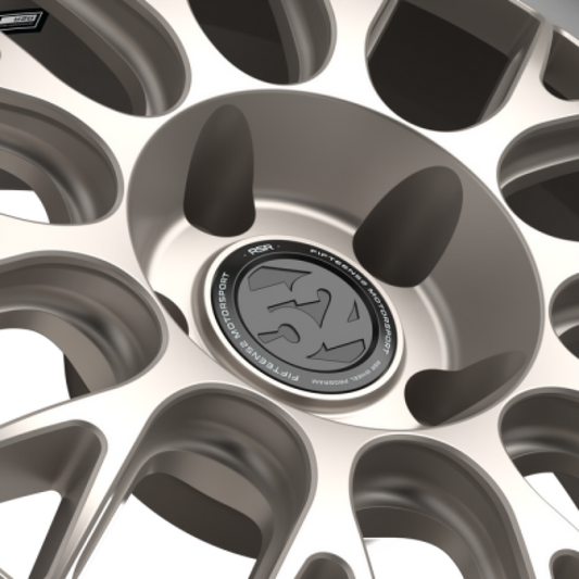 fifteen52 Holeshot RSR 18x8.5 5x112 42mm ET 57.1mm Center Bore White Gold Wheel - Graveyard Performance