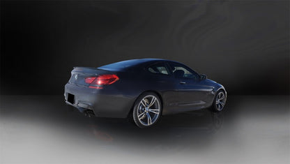 Corsa 2012-2017 BMW M6 F12 / F13 / F06 Black Sport Axle-Back Exhaust - Graveyard Performance