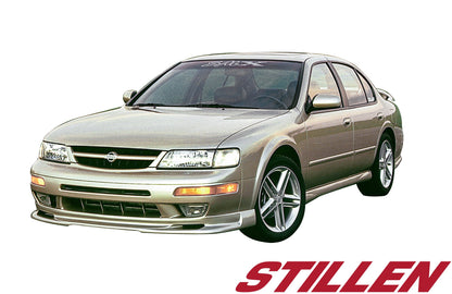 Stillen Maxima Front Lip Spoiler Unpainted For 97-99 Nissan Maxima
