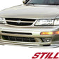 Stillen Maxima Front Lip Spoiler Unpainted For 97-99 Nissan Maxima