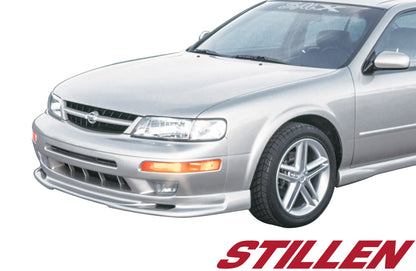 Stillen Maxima Front Lip Spoiler Unpainted For 97-99 Nissan Maxima