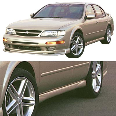 Stillen Nissan Maxima Side Skirt Passenger Side Unpainted For 95-99 Nissan Maxima