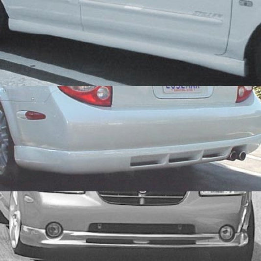 Stillen Nissan Maxima 4 pc Body Kit w/Classic Style Lip Spoiler Unpainted For 00-01 Nissan Maxima