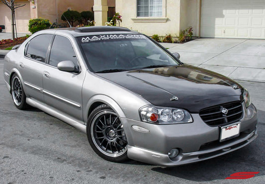 Stillen Nissan Maxima Front Lip Spoiler Classic Unpainted For 00-01 Nissan Maxima