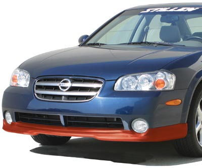Stillen Nissan Maxima 4 Piece Body Kit w/Classic Style Lip Spoiler Unpainted For 02-03 Nissan Maxima