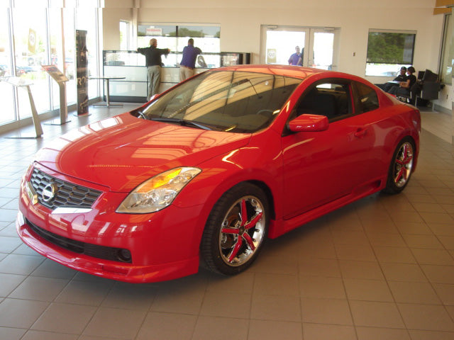 Stillen Nissan Altima Coupe Front Lip Spoiler Unpainted For 08-09 Nissan Altima Coupe