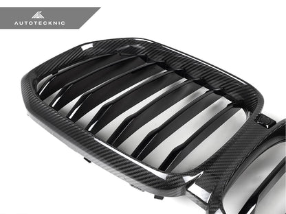 AutoTecknic Dry Carbon Fiber Front Grille - G05 X5 Pre-LCI - Graveyard Performance