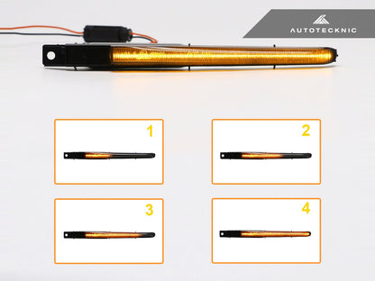 AutoTecknic Tinted Sequential LED Fender Turn Signal Set - F10 M5 - Graveyard Performance