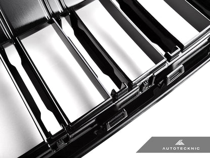 AutoTecknic Dual-Slats Gloss Black Front Grille - G20 3-Series LCI - Graveyard Performance