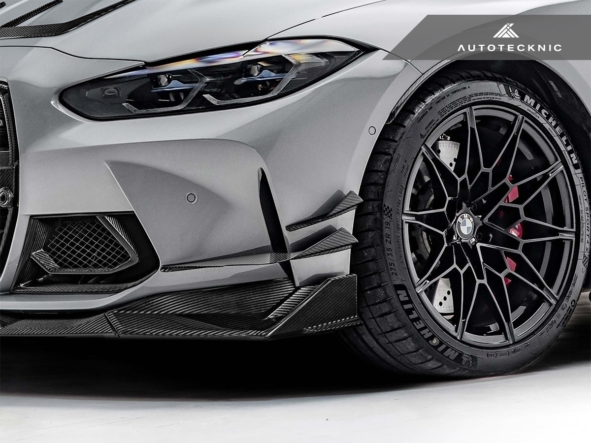 AutoTecknic Dry Carbon Corsa Canard Set - G80 M3 | G82 M4