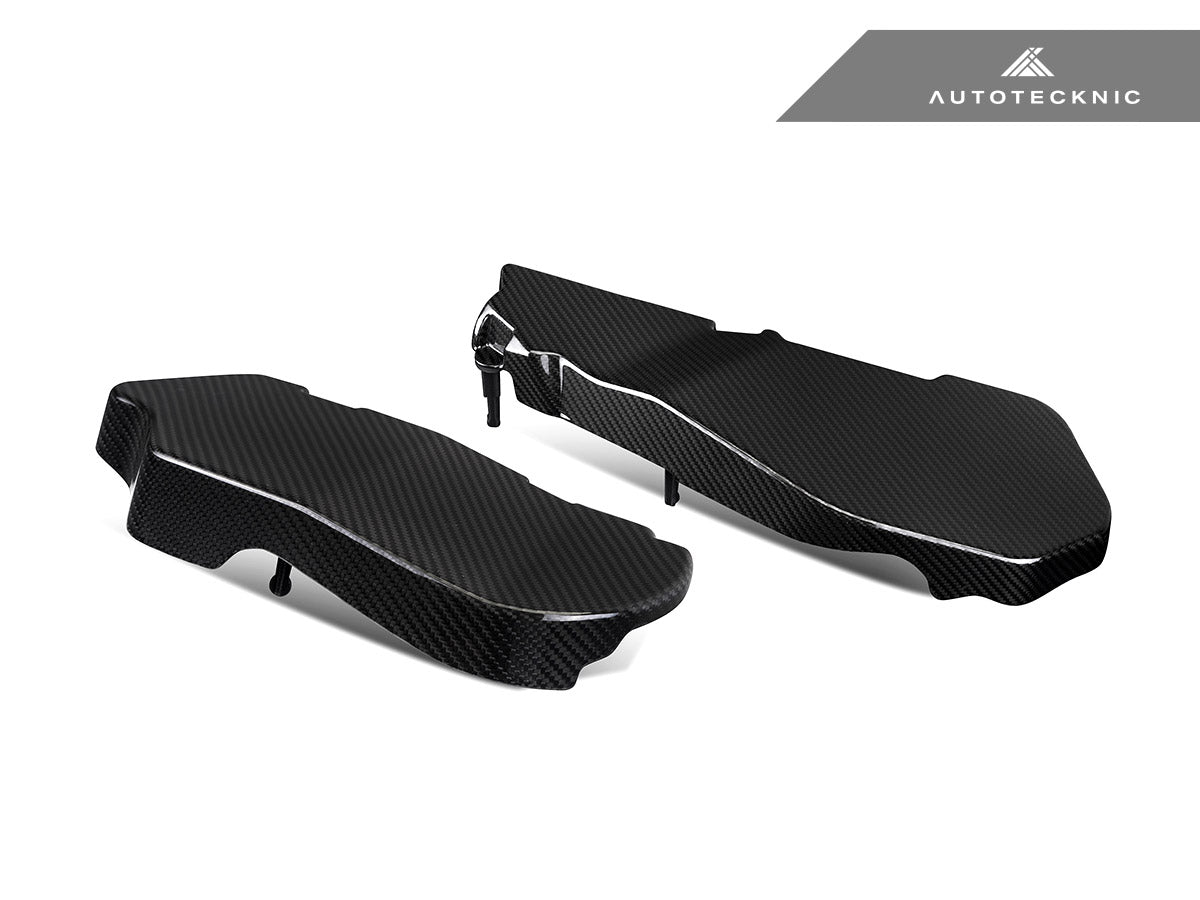AutoTecknic Pre-Preg Carbon Engine Cover Extension Set - G90/ G99 M5 - Graveyard Performance