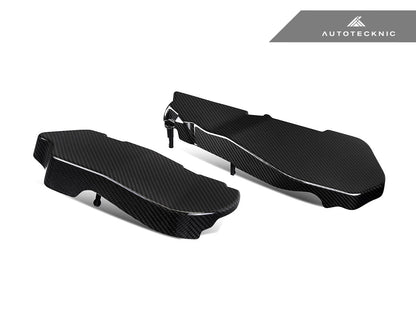 AutoTecknic Pre-Preg Carbon Engine Cover Extension Set - G90/ G99 M5 - Graveyard Performance