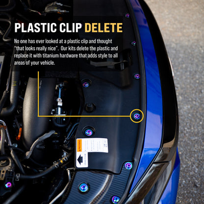 Titanium Hardware Radiator Shroud Kit - Honda Civic Si (2016-2021)