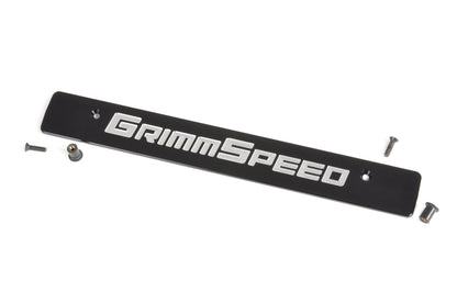 GrimmSpeed License Plate Frames  Text Pair - Graveyard Performance