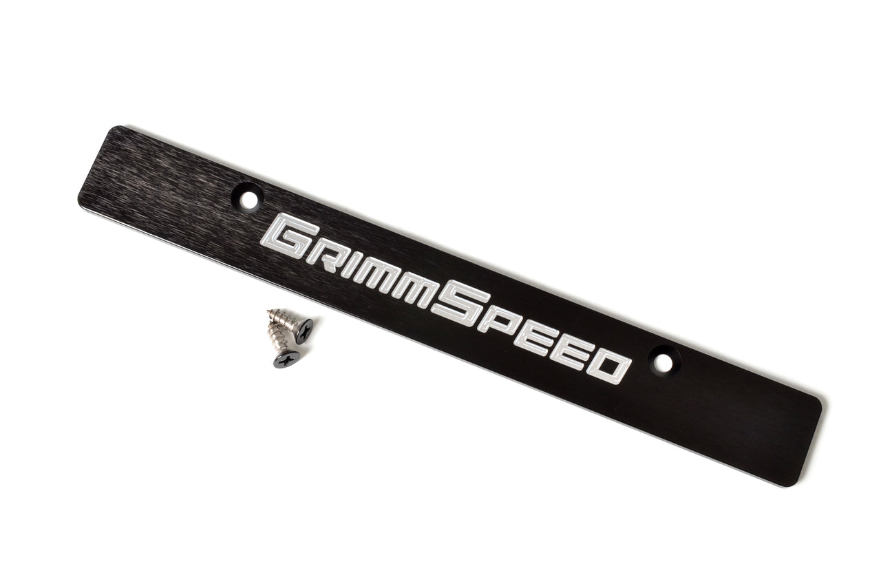 GrimmSpeed License Plate Frames  Text Pair - Graveyard Performance