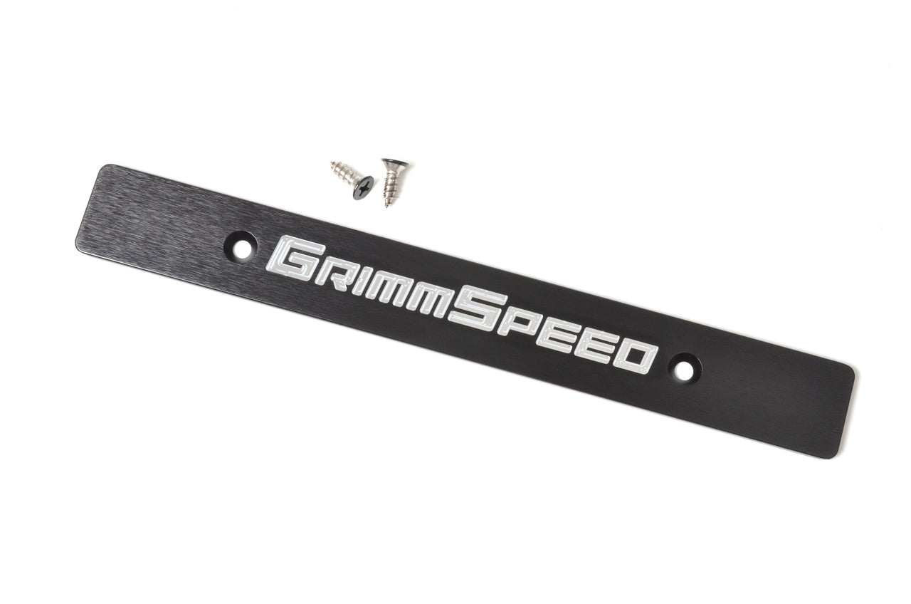 GrimmSpeed License Plate Frames  Text Pair - Graveyard Performance