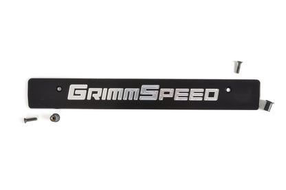 GrimmSpeed License Plate Frames  Text Pair - Graveyard Performance