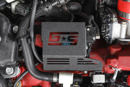 GrimmSpeed Boost Control Solenoid Cover Red For Subaru 08-21 STI - Graveyard Performance