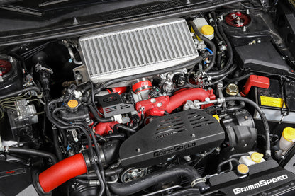 GrimmSpeed Boost Control Solenoid Cover Red For Subaru 08-21 STI - Graveyard Performance