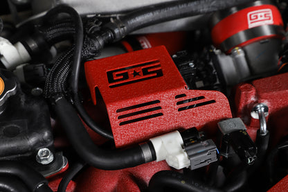 GrimmSpeed Boost Control Solenoid Cover Black For Subaru 08-21 STI - Graveyard Performance