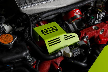 GrimmSpeed Boost Control Solenoid Cover Black For Subaru 08-21 STI - Graveyard Performance