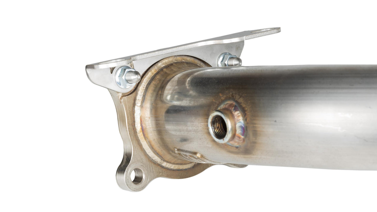 GrimmSpeed Slotted J-Pipe/Turbo Bracket For Subaru 15-21 WRX - Graveyard Performance