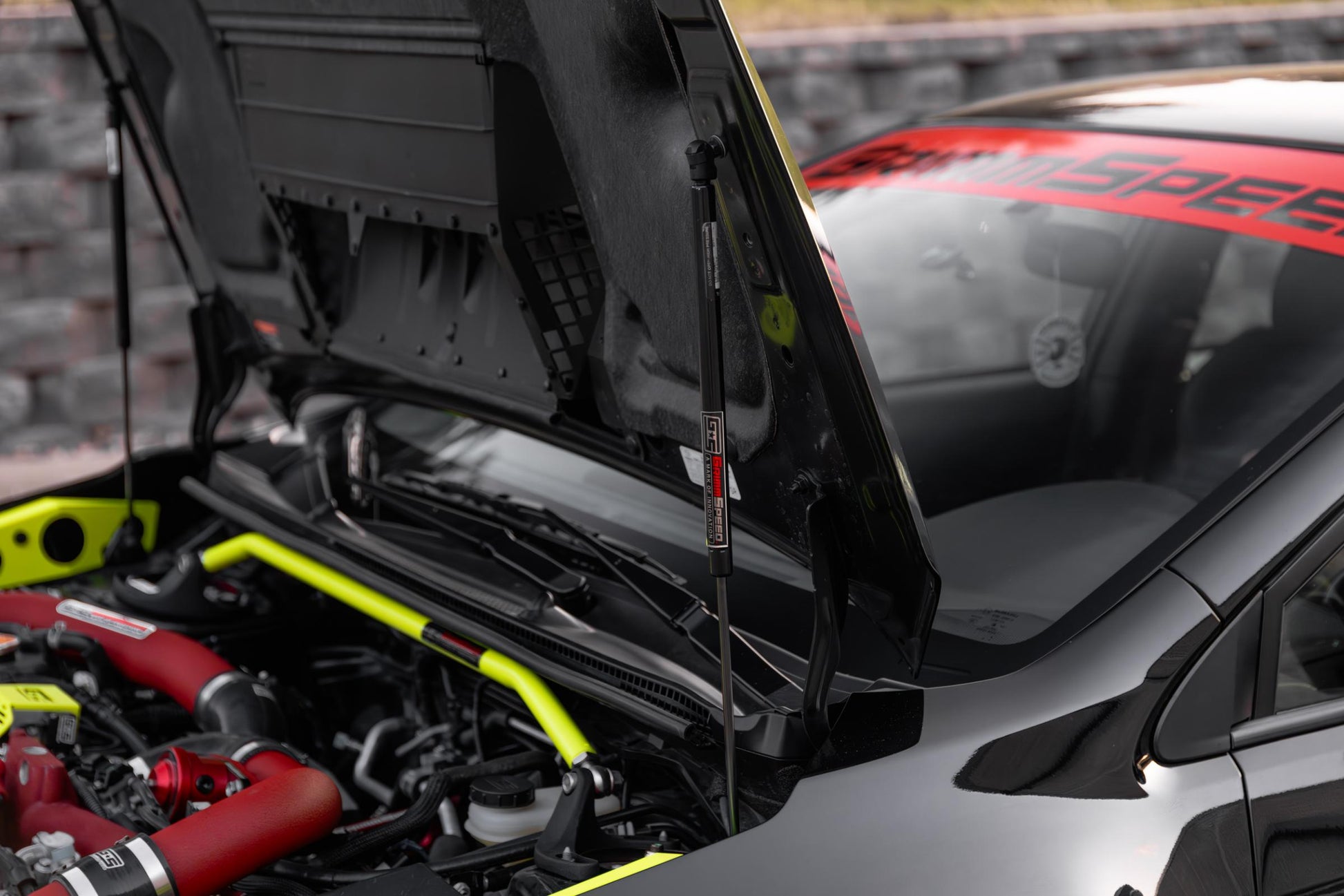 GrimmSpeed Hood Struts High Lift 15+ For Subaru WRX / 15-21 STI - Graveyard Performance