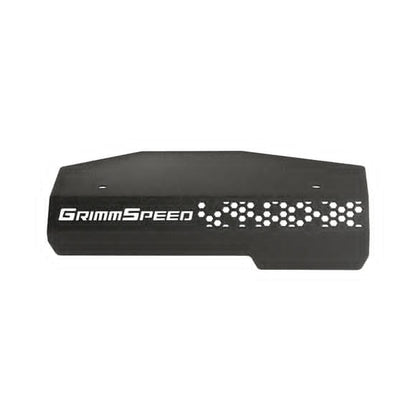 GrimmSpeed Pulley Cover Subaru 2022-Present WRX Black - Graveyard Performance