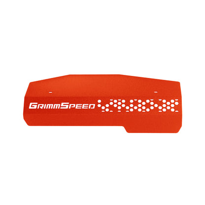 GrimmSpeed Pulley Cover Subaru 2022-Present WRX Red - Graveyard Performance