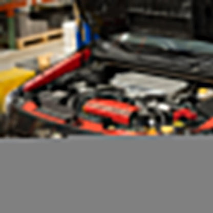 GrimmSpeed Pulley Cover Subaru 2022-Present WRX Red - Graveyard Performance