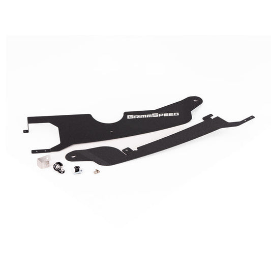 GrimmSpeed Radiator Shroud Subaru 2022-Present WRX Black