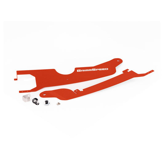 GrimmSpeed Radiator Shroud Subaru 2022-Present WRX Red