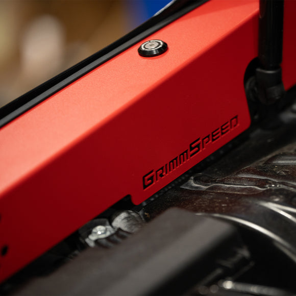 GrimmSpeed Fender Shrouds Subaru 2022-Present WRX Red - Graveyard Performance
