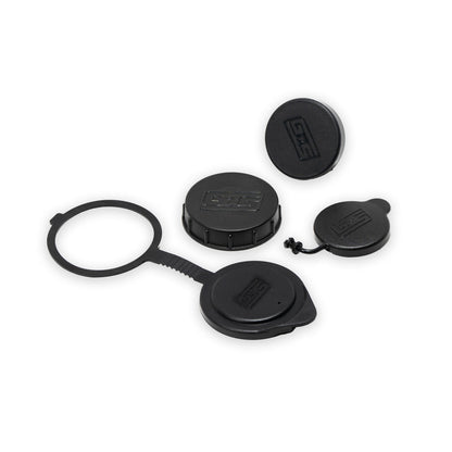 GrimmSpeed Engine Bay Reservoir Cap Set Black 2022 WRX, BRZ, FRS, GT86, GR86