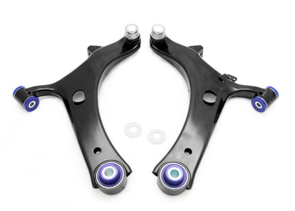 SuperPro 2005 Subaru Legacy i Front Lower Control Arm Set w/ Bushings - Graveyard Performance