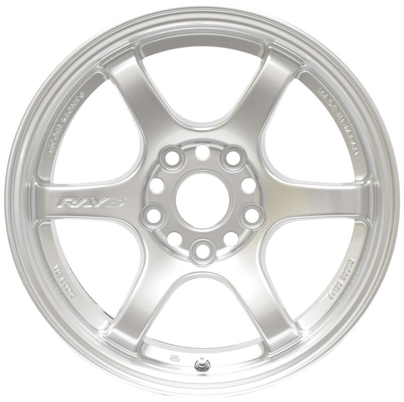 Gram Lights 57DR 15x8.0 +28 4x100 Sunlight Silver Wheel - Graveyard Performance