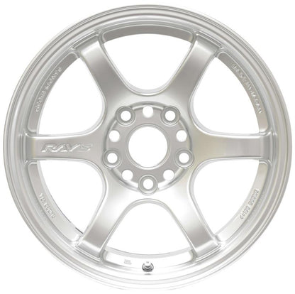 Gram Lights 57DR 15x8.0 +28 4x100 Sunlight Silver Wheel - Graveyard Performance